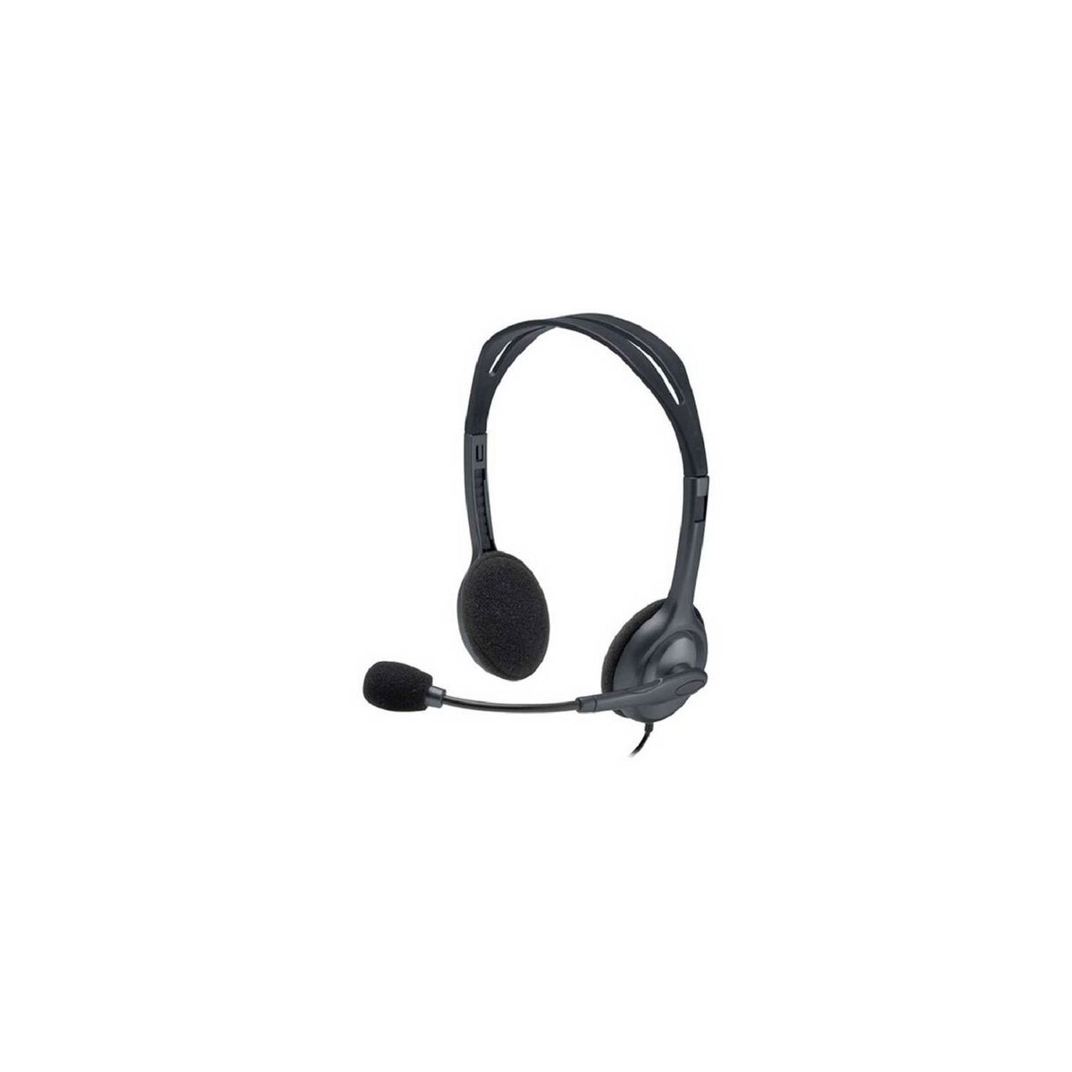 LOGITECH - Audífono Logitech H111 C/ Micrófono Estéreo 3,5 mm