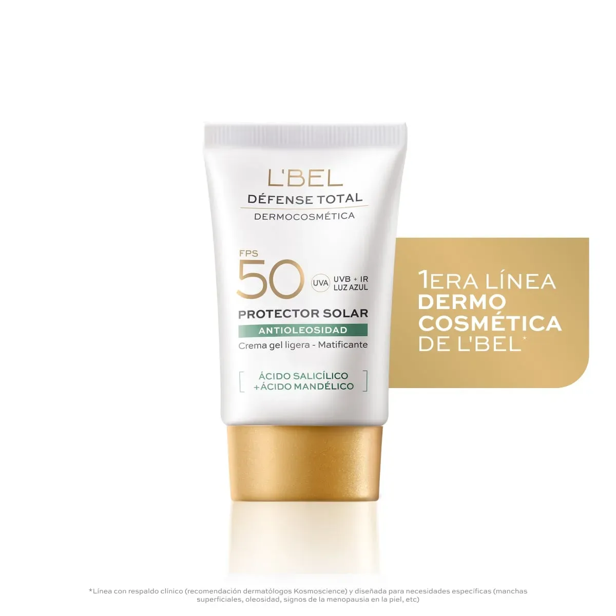 Bloqueador Protector Solar matificante rostro Défense Total Anti ...
