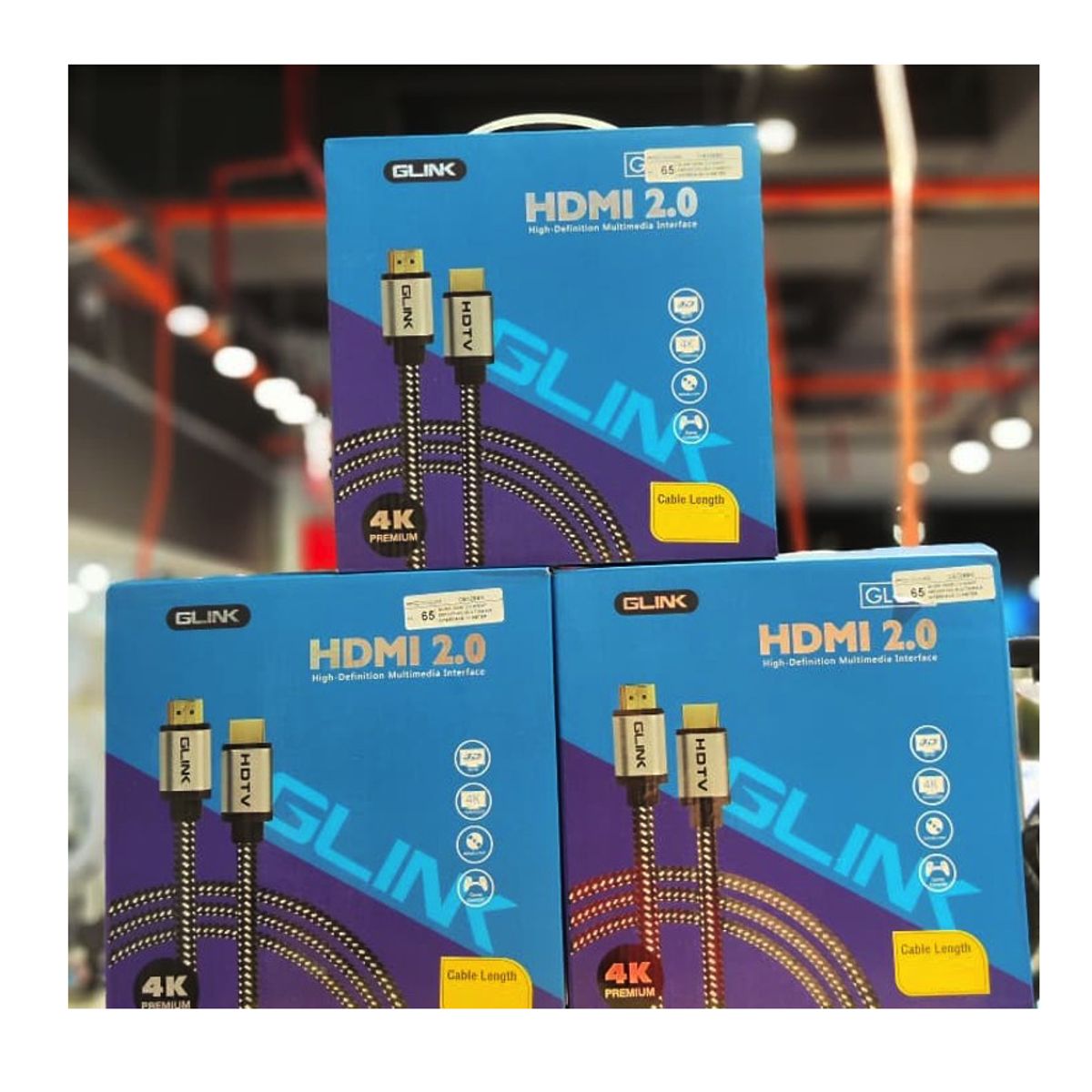 LINK - CABLE HDMI 20 METROS - GLINK