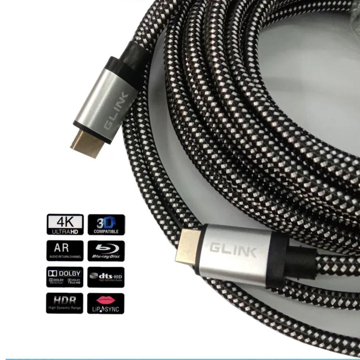 LINK - CABLE HDMI 20 METROS - GLINK