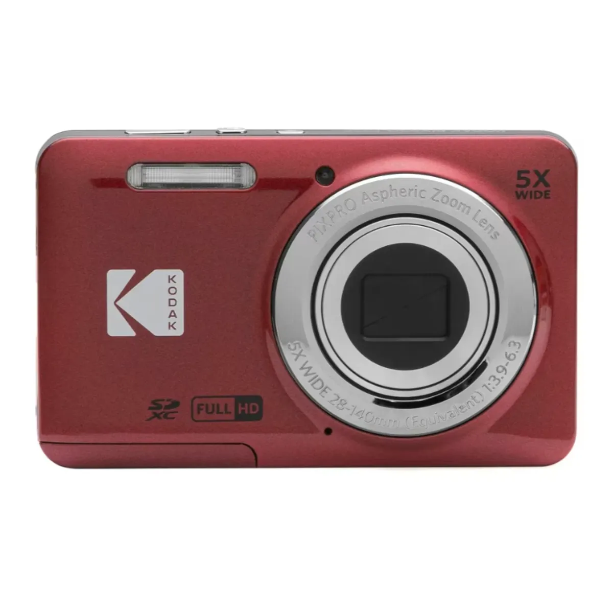 KODAK - KODAK PIXPRO FZ55 zoom 16X -ROJO
