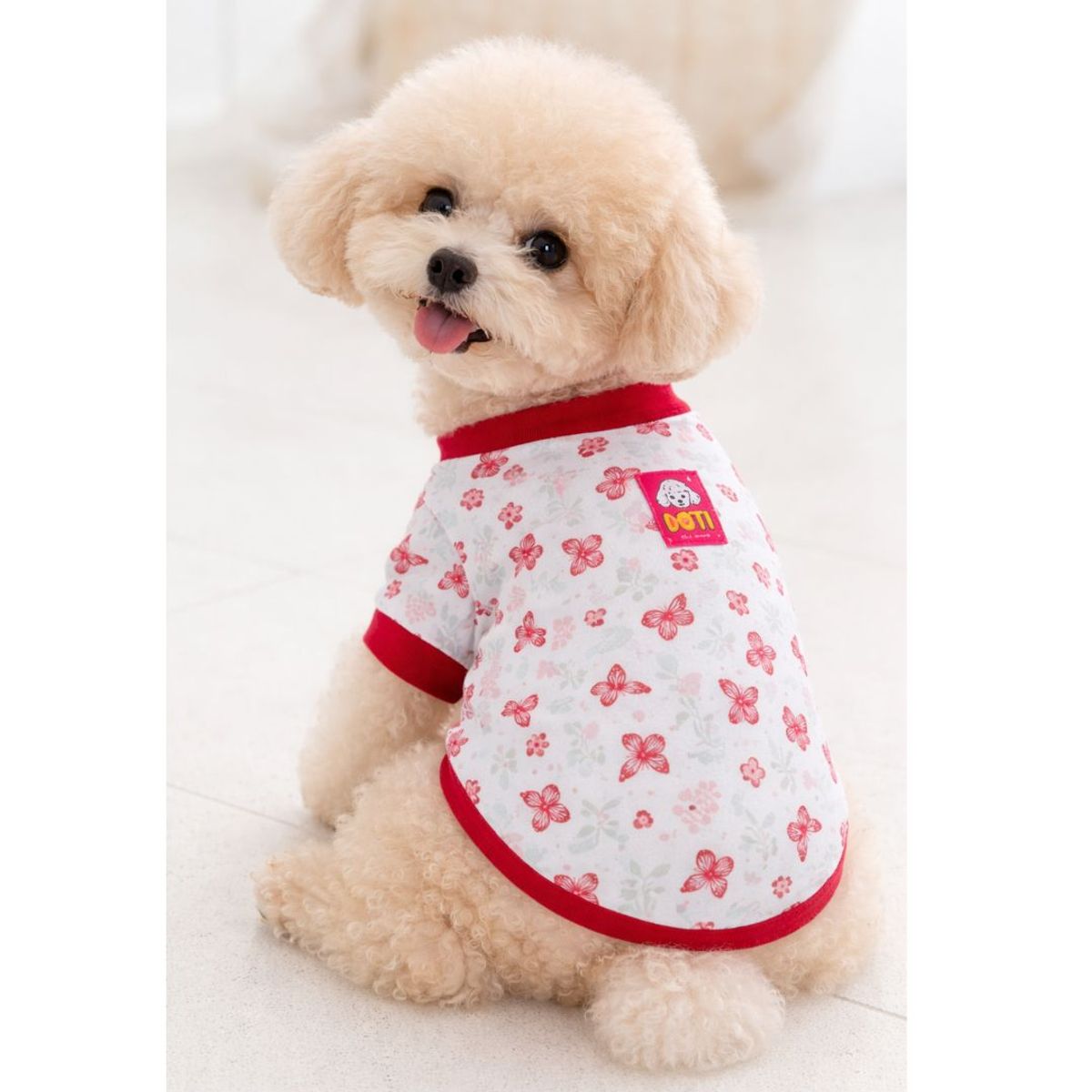 GENERICO - Polo para mascota T3 Butterfly