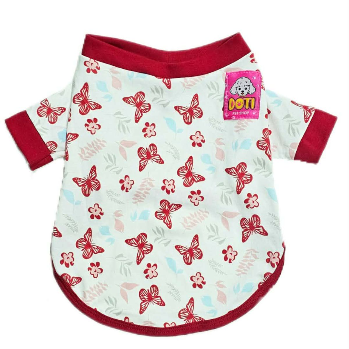 GENERICO - Polo para mascota T3 Butterfly
