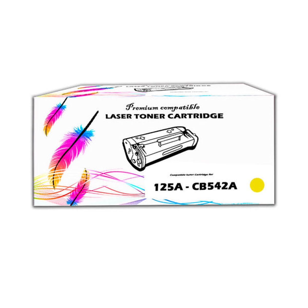 GENERICO - TONER COMPATIBLE HP 125A CB542A YELLOW