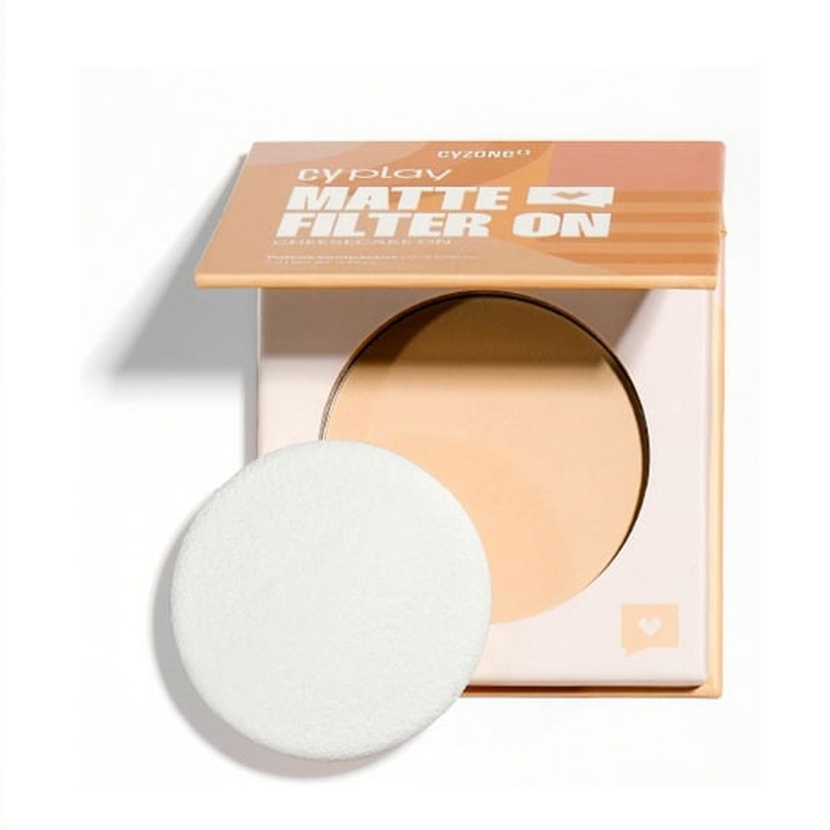 ESIKA - Polvo Compacto cyzone Matte Filter On CyPlay Cheesecake On piel clara