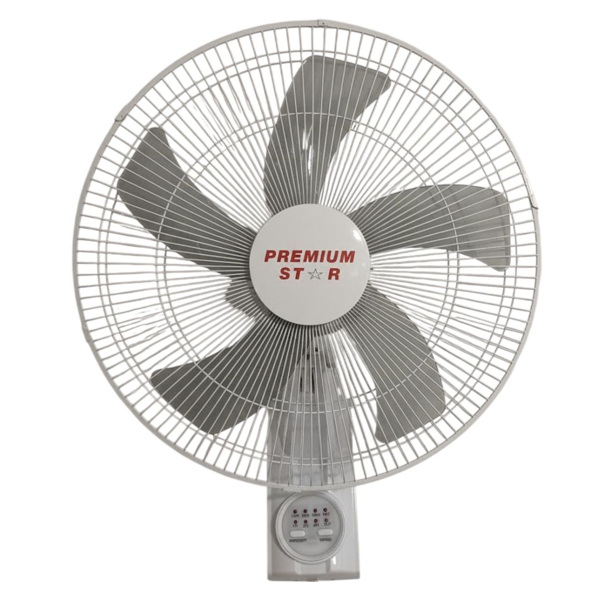 GENERICO - Ventilador de Pared con control Remoto Premium Star 18 Pulg  Blanco 200 W