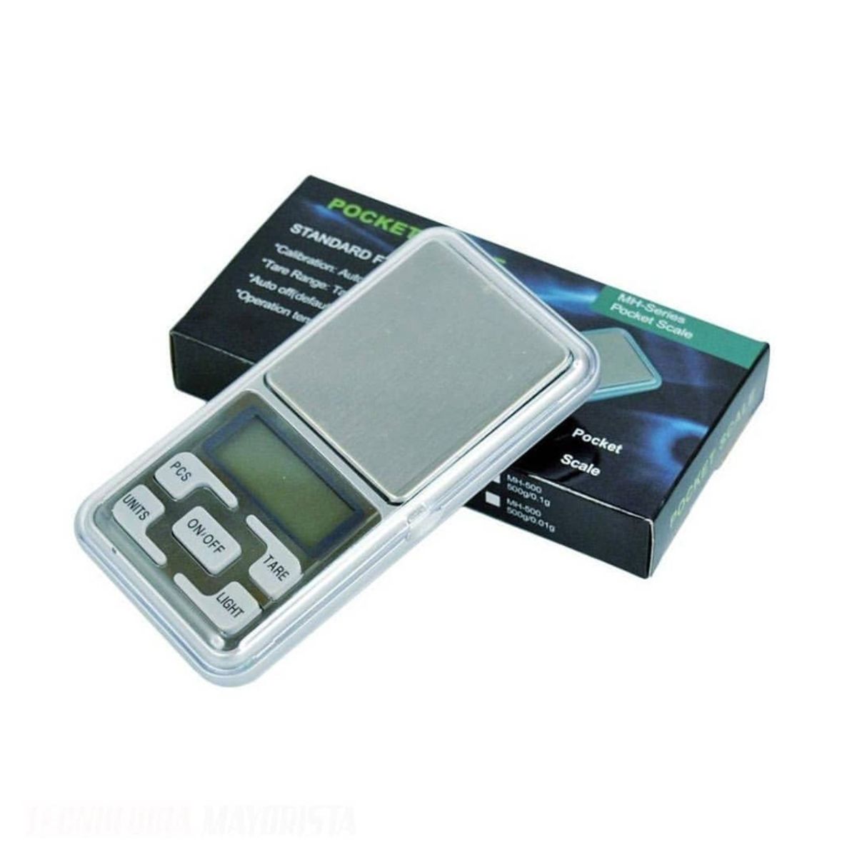 GENERICO - Balanza Gramera Digital Bascula Pesa Joyería Bolsillo 01g A 500g