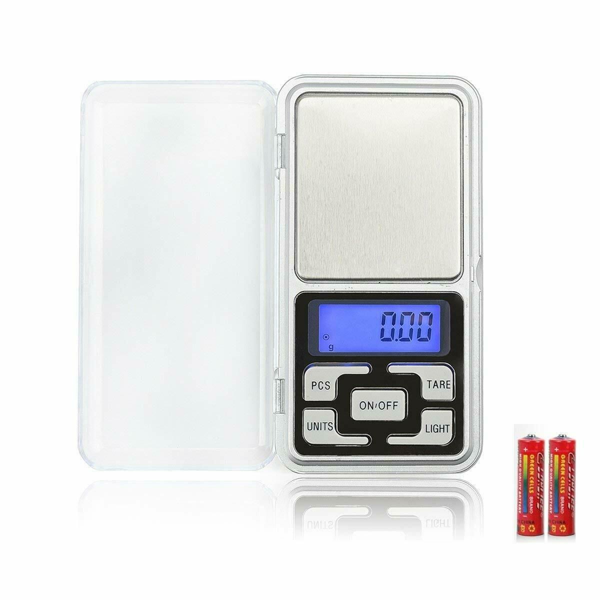GENERICO - Balanza Gramera Digital Bascula Pesa Joyería Bolsillo 01g A 500g