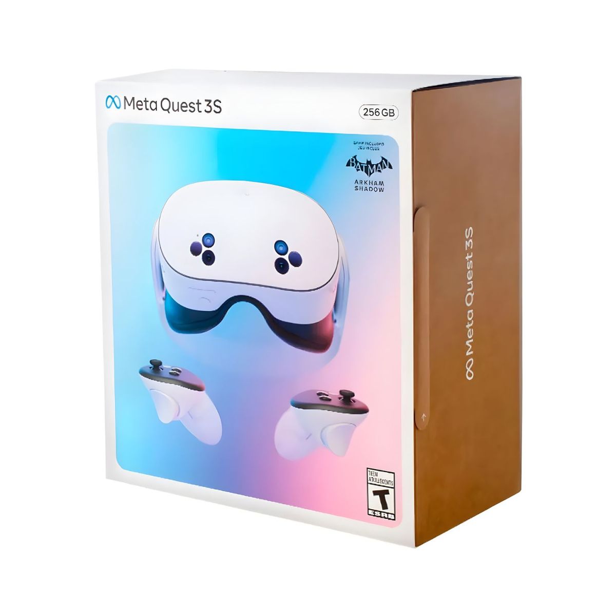 META - Lentes de Realidad Virtual Meta Quest 3S 256GB con Batman Arkham Shadow