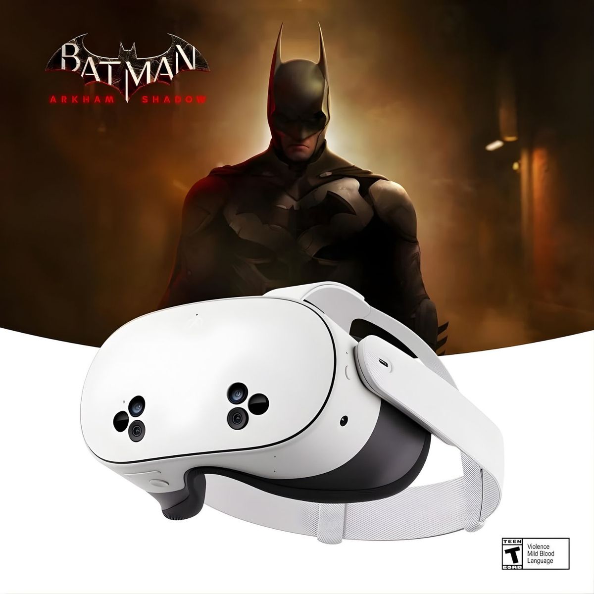 Lentes de Realidad Virtual Meta Quest 3S 256GB con Batman Arkham Shadow, marca Meta - Foto Principal