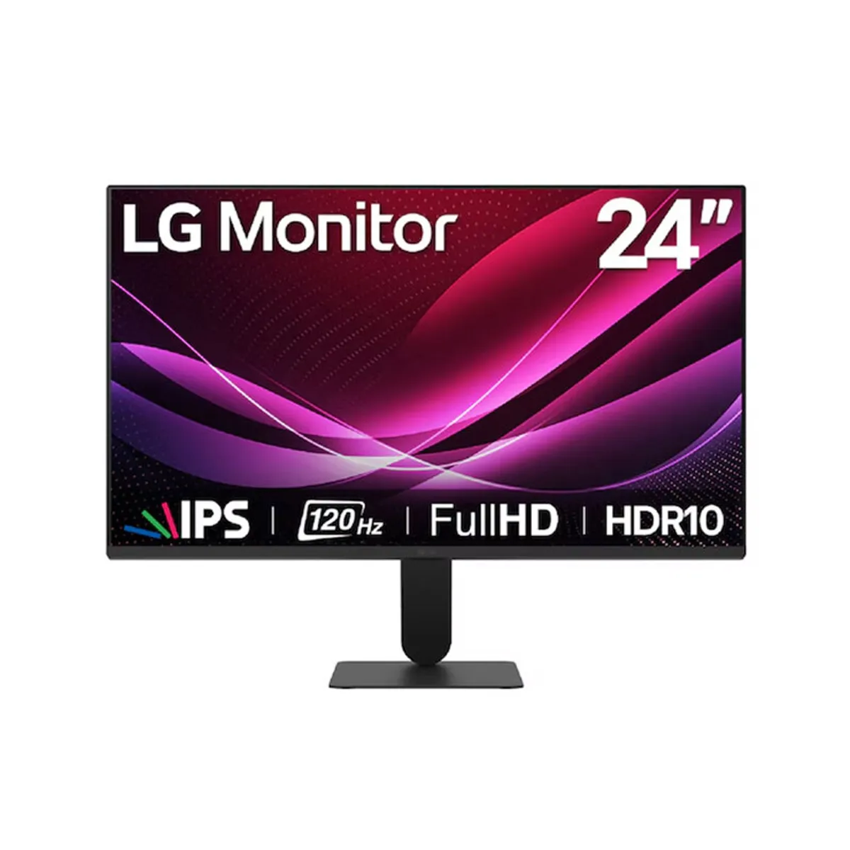 LG - Monitor Plano LG 24U411A-B 238 FHD IPS 120HZ 5MSHDMI VGA