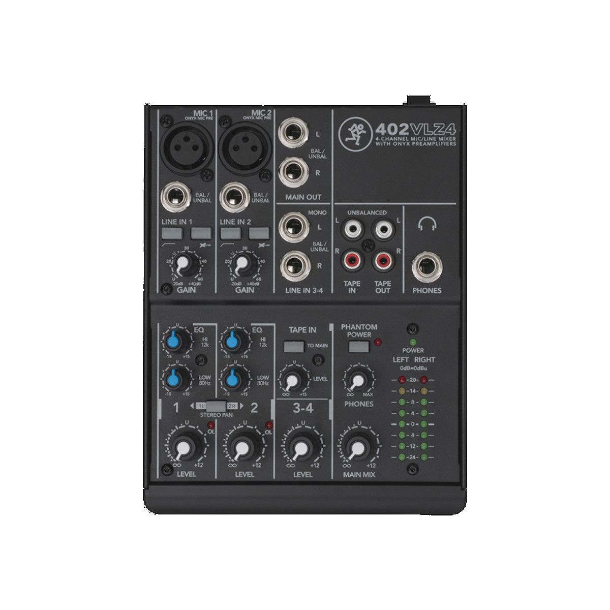 MACKIE - Mezcladora Mackie 402VLZ4 - 4 canales
