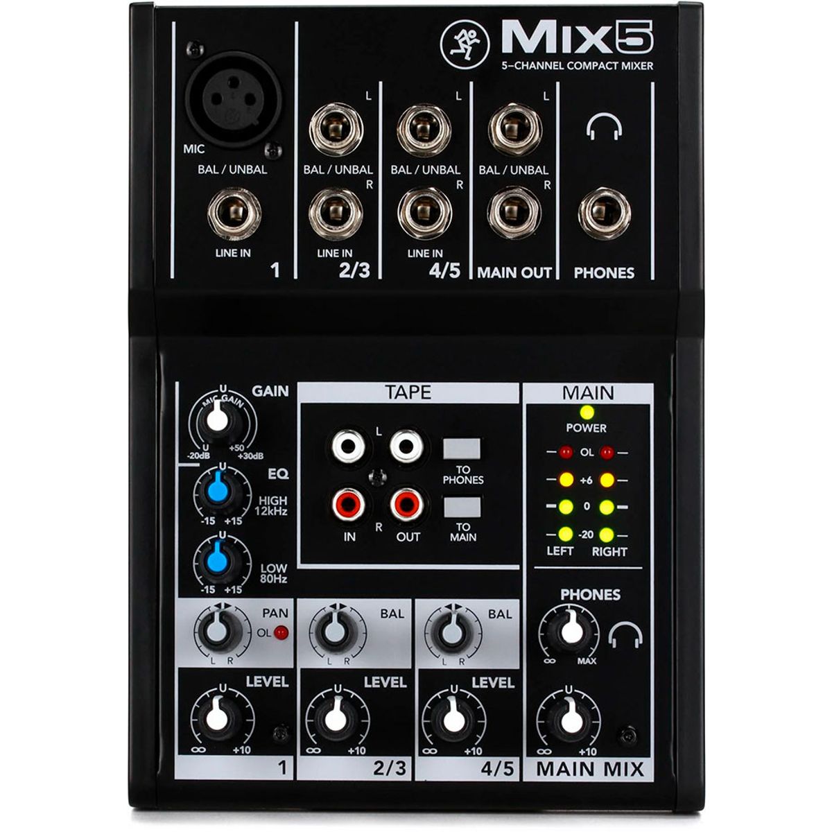 MACKIE - Mezclador Compacto Mackie Mix5