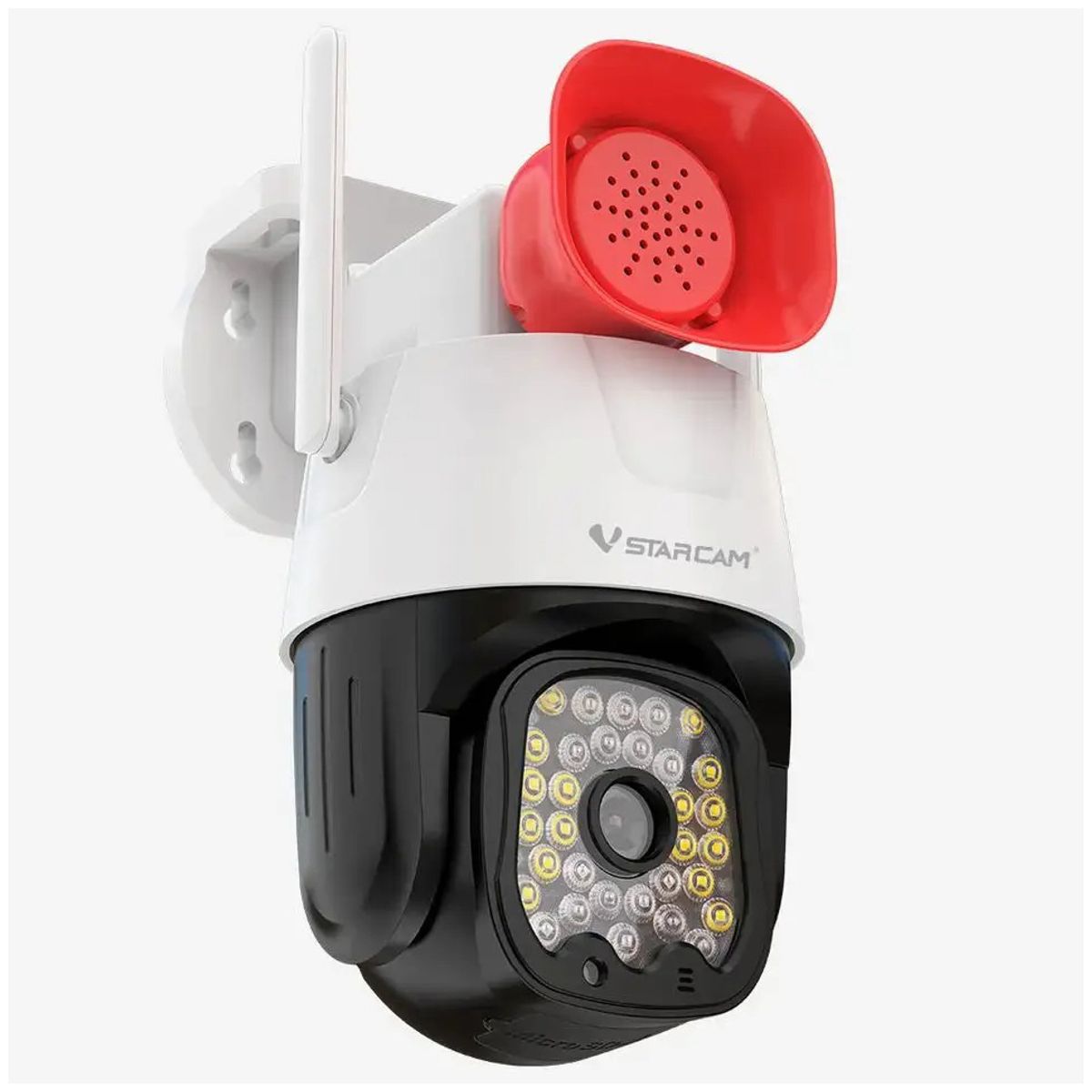 GENERICO - Cámara De Vigilancia Interior Y Exterior Con Bocina Y Chip 4G