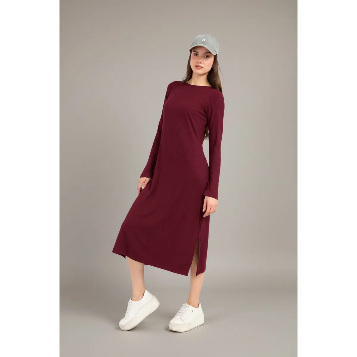 GENERICO - VESTIDO LARGO MUJER ALGODÓN MIA ALMAT