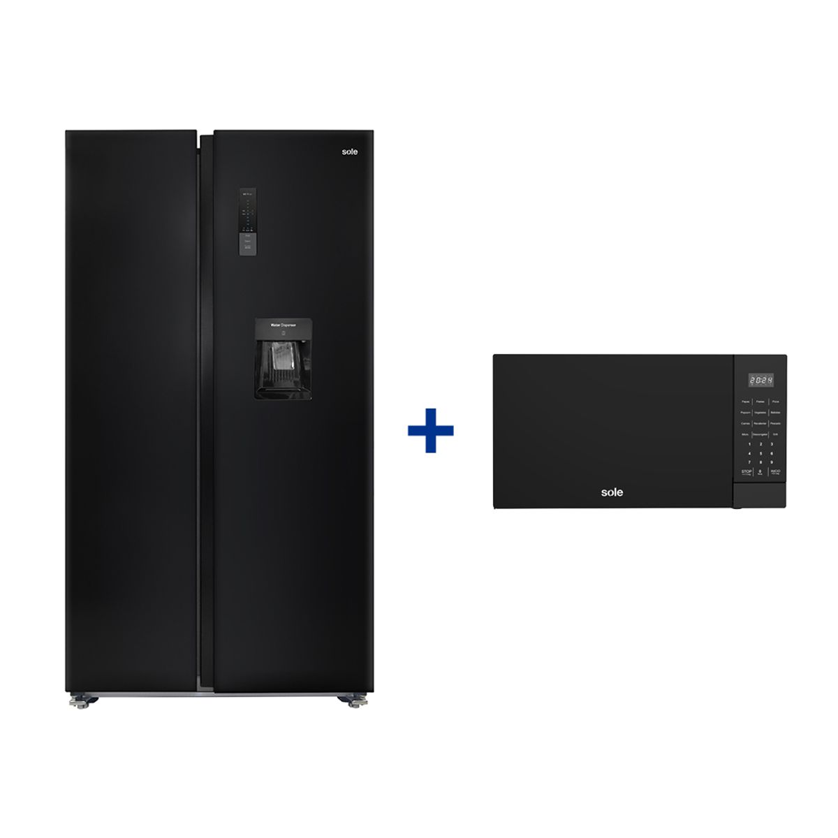 SOLE - Combo Refrigeradora Montreal 525L + Microondas 3 En 1 Multifunciones 21L
