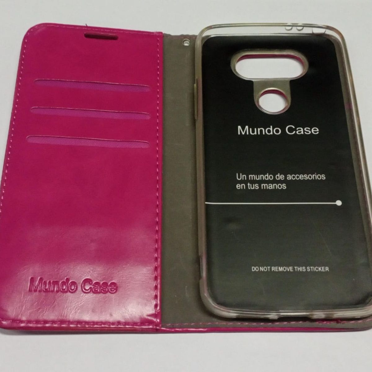 GENERICO - Funda Flip Cover Proctector con parante Para LG G5