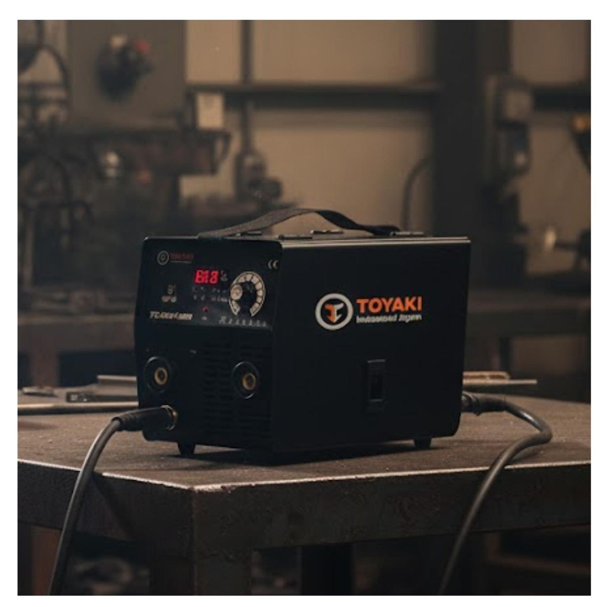 TOYAKI - Soldadora inverter MIG FLUX 120A Toyaki