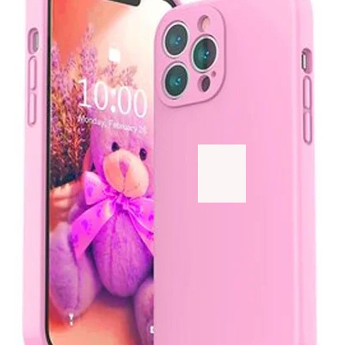 GENERICO - Case para Iphone 15 Pro palo rosa