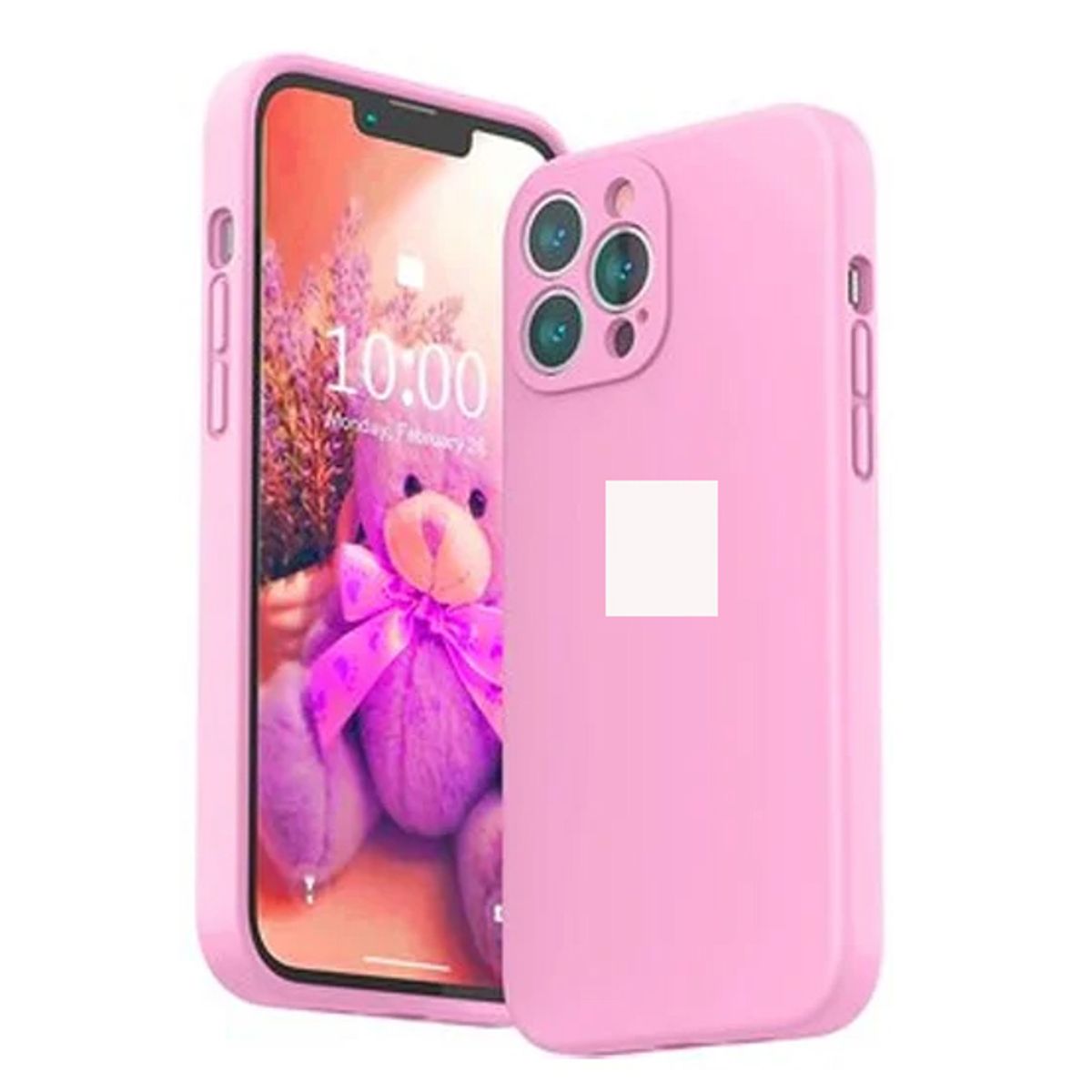 GENERICO - Case para Iphone 15 Pro palo rosa