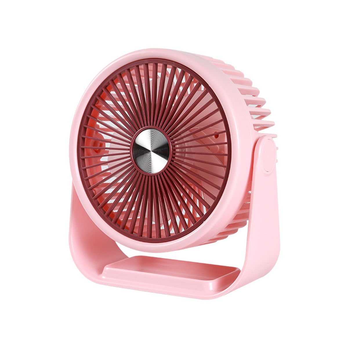 SEISA - Ventilador Portátil Usb De Escritorio 3 Velocidades Recargable 5w