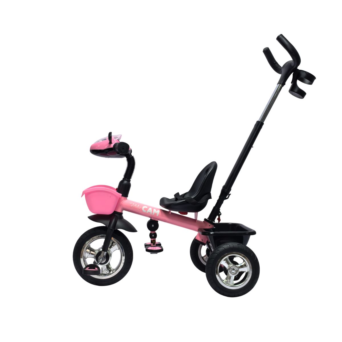 BABY CAM - Triciclo saibot baby cam bluetooth rosado