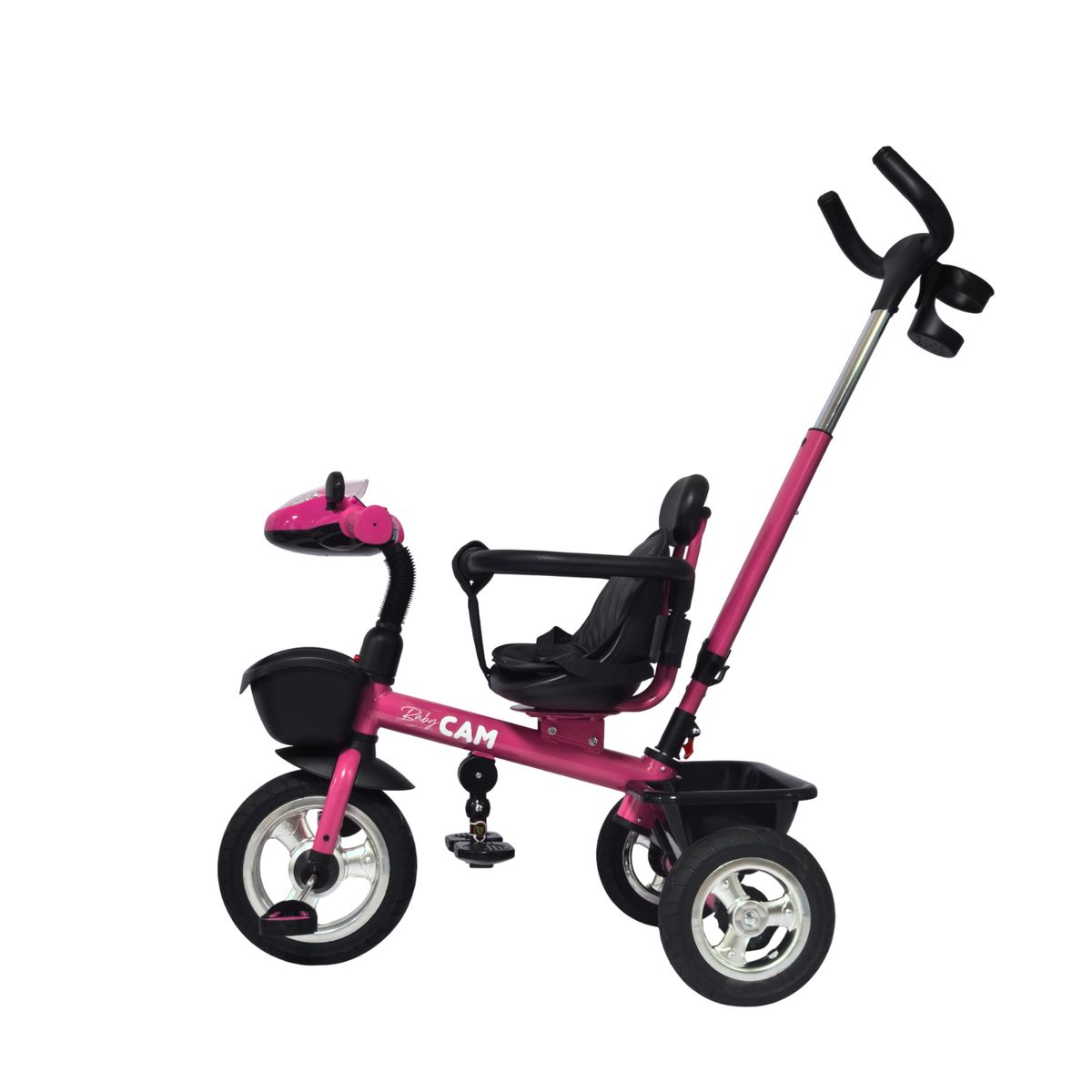 BABY CAM - Triciclo prime baby cam bluetooth fucsia