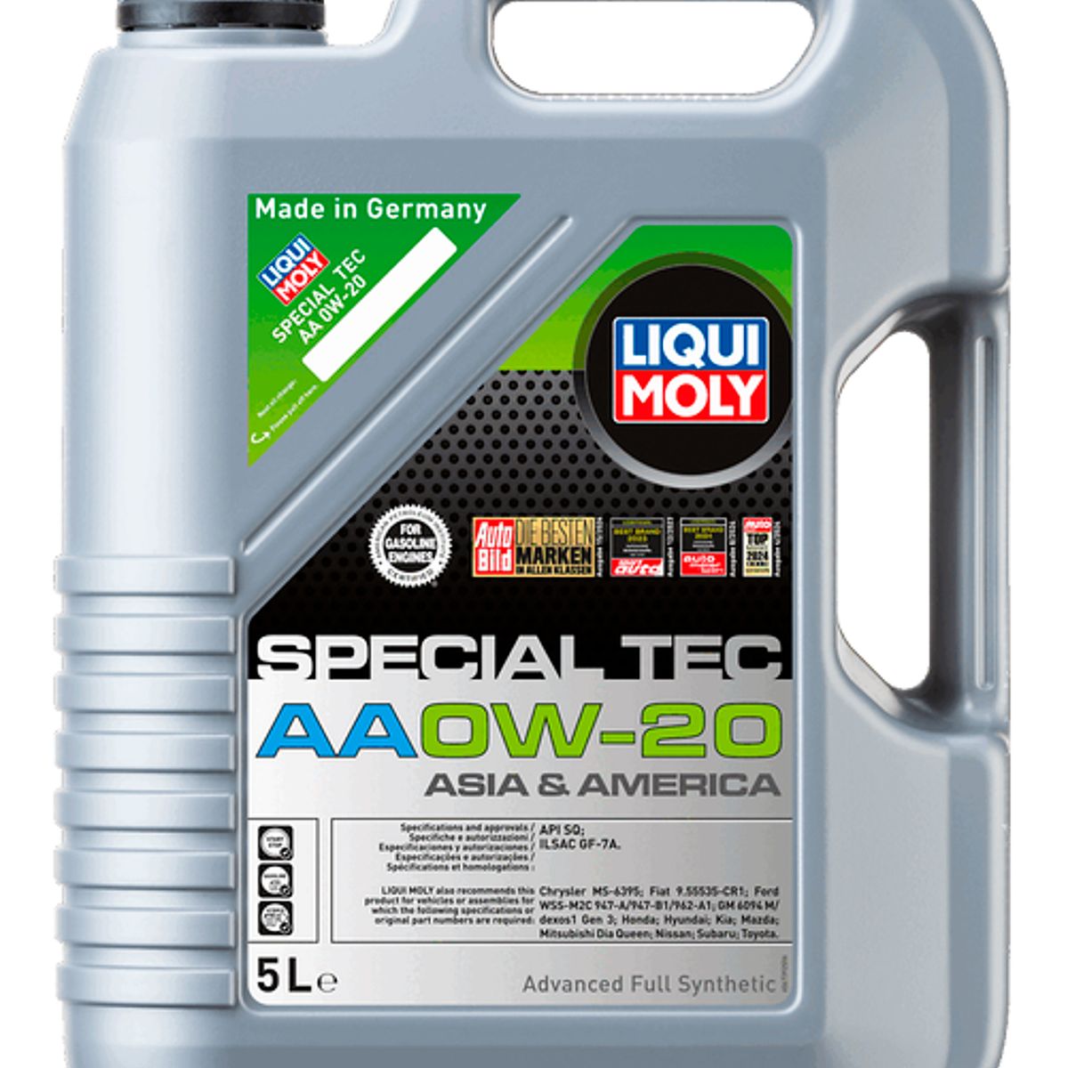 LIQUI MOLY - Aceite de Motor Special Tec AA 0W-20 4LT Galon