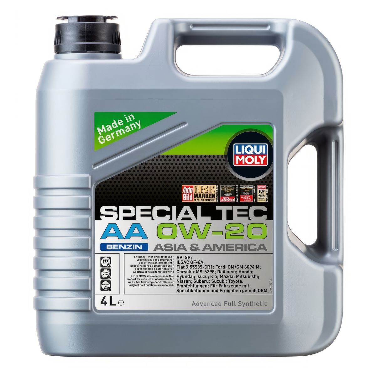 LIQUI MOLY - Aceite de Motor Special Tec AA 0W-20 4LT Galon