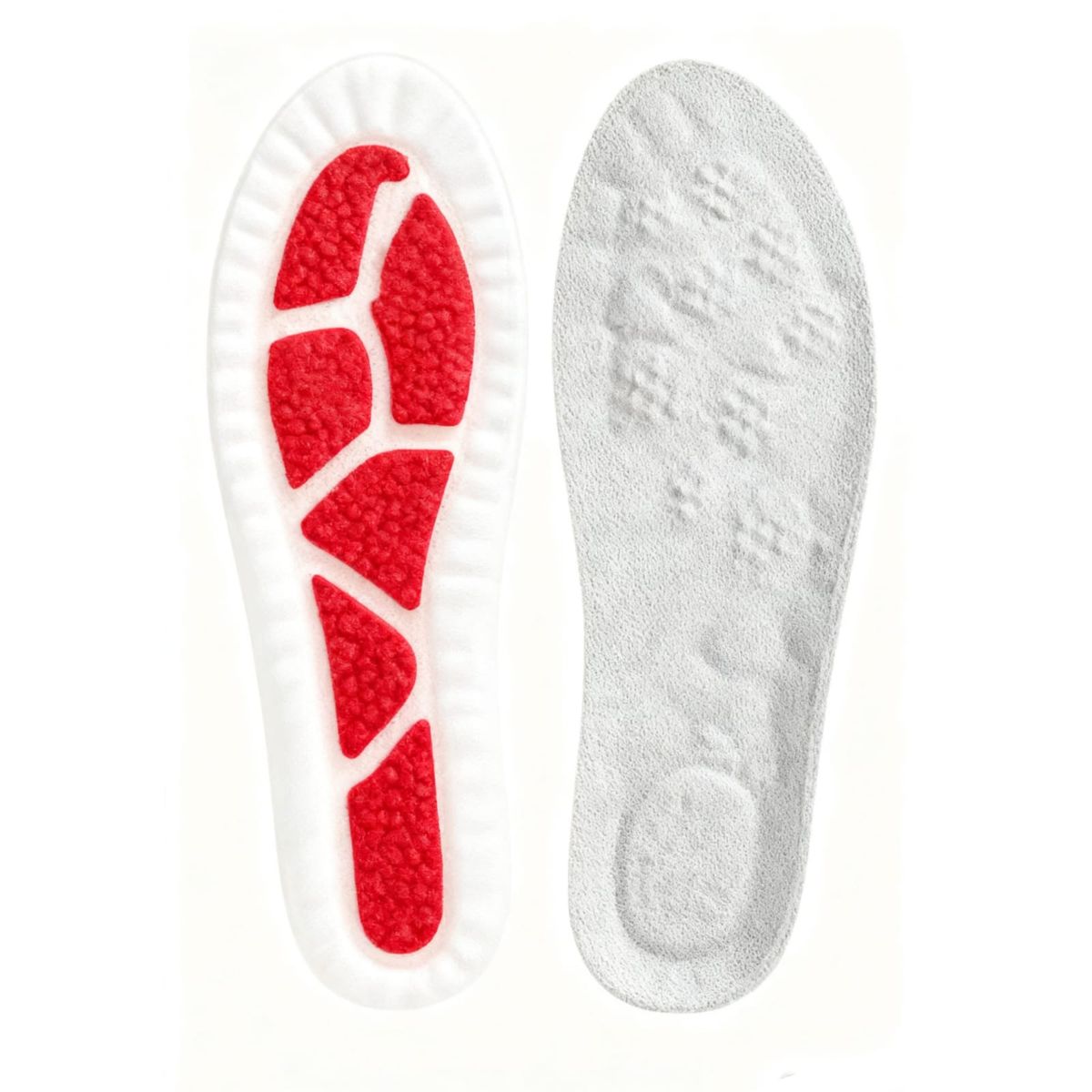 GENERICO - Plantilla De Aire Livianas De Material Suave De Alto Impacto Rojo