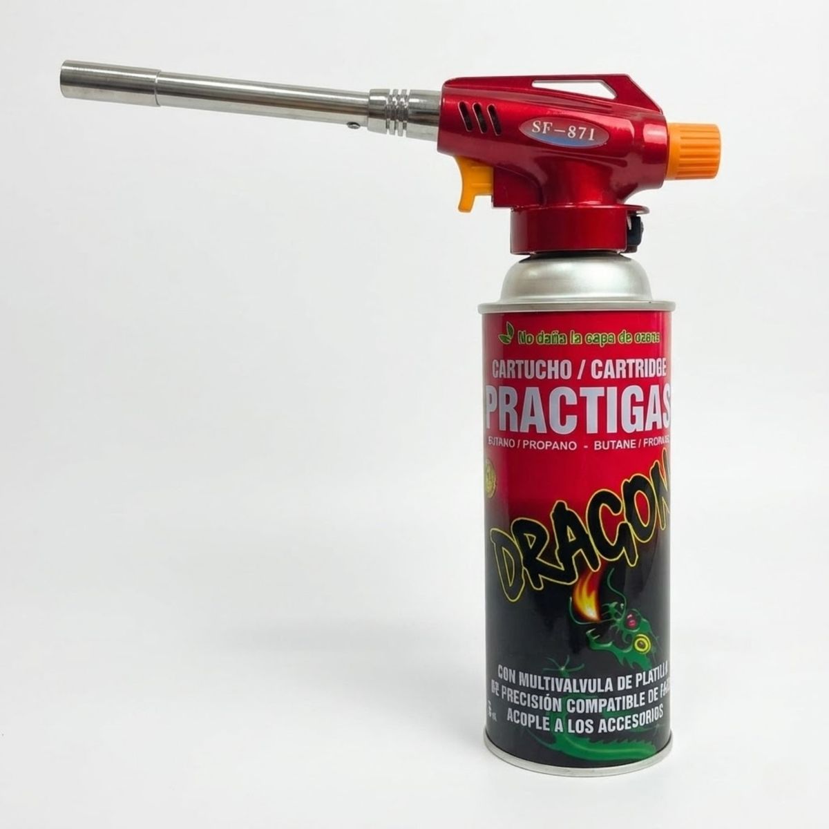 PENTHA - Kit de Soplete Flameador de Cocina + Cartucho de Gas