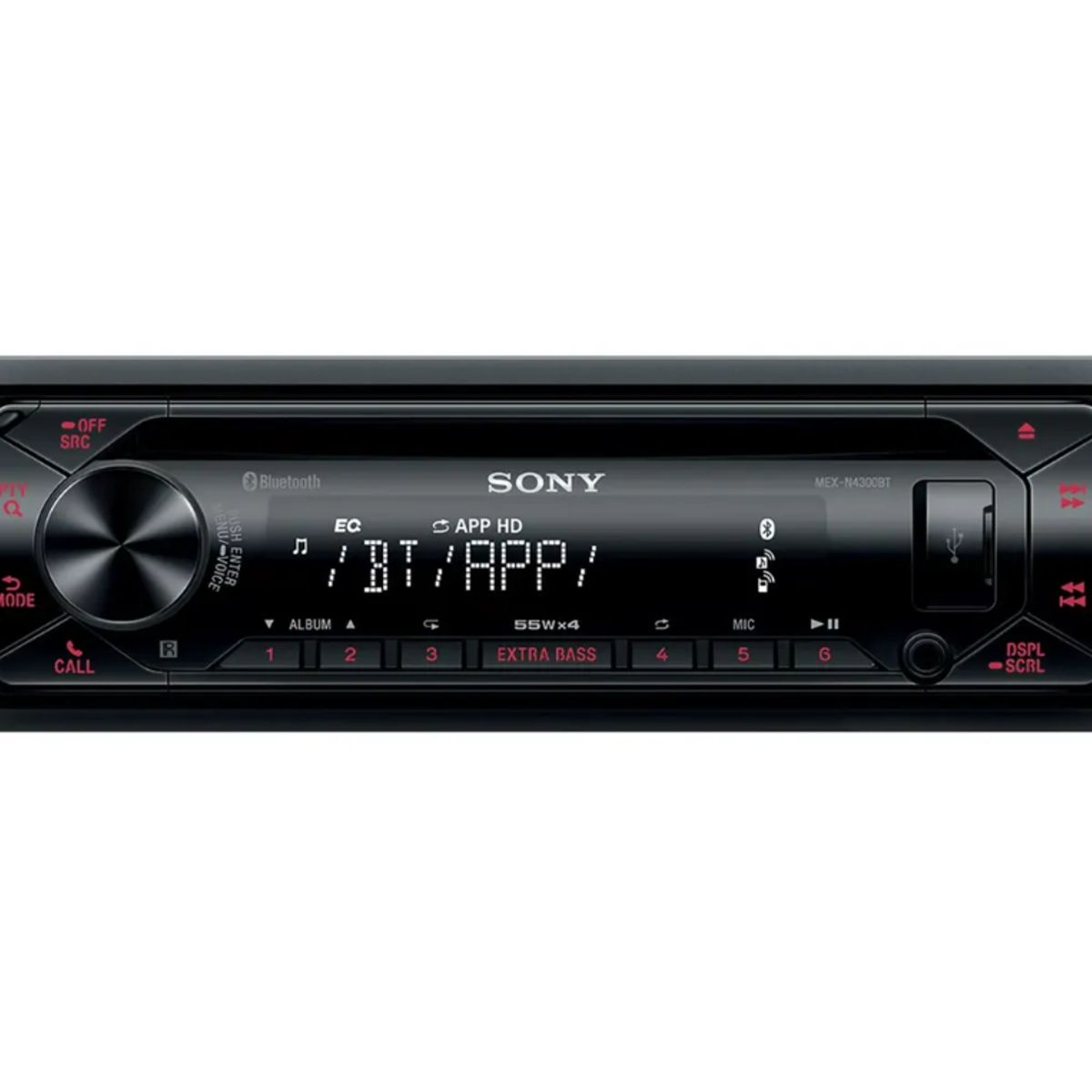 SONY - AUTORADIO EXTRA BASS 55 W MEX-N4300BT/Q1 E