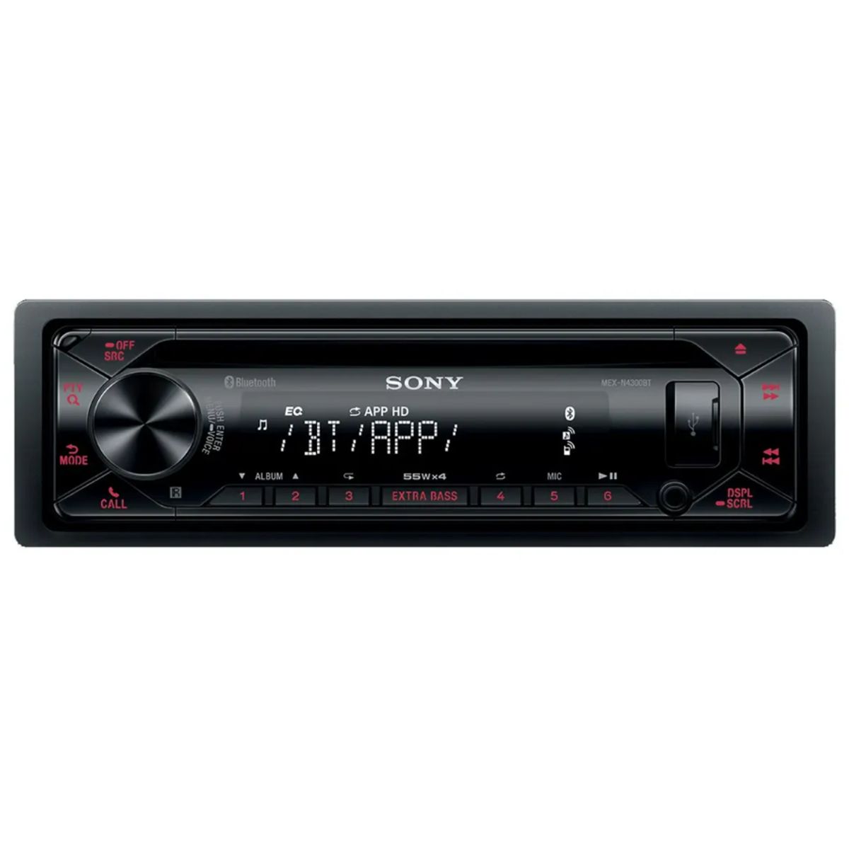 SONY - AUTORADIO EXTRA BASS 55 W MEX-N4300BT/Q1 E