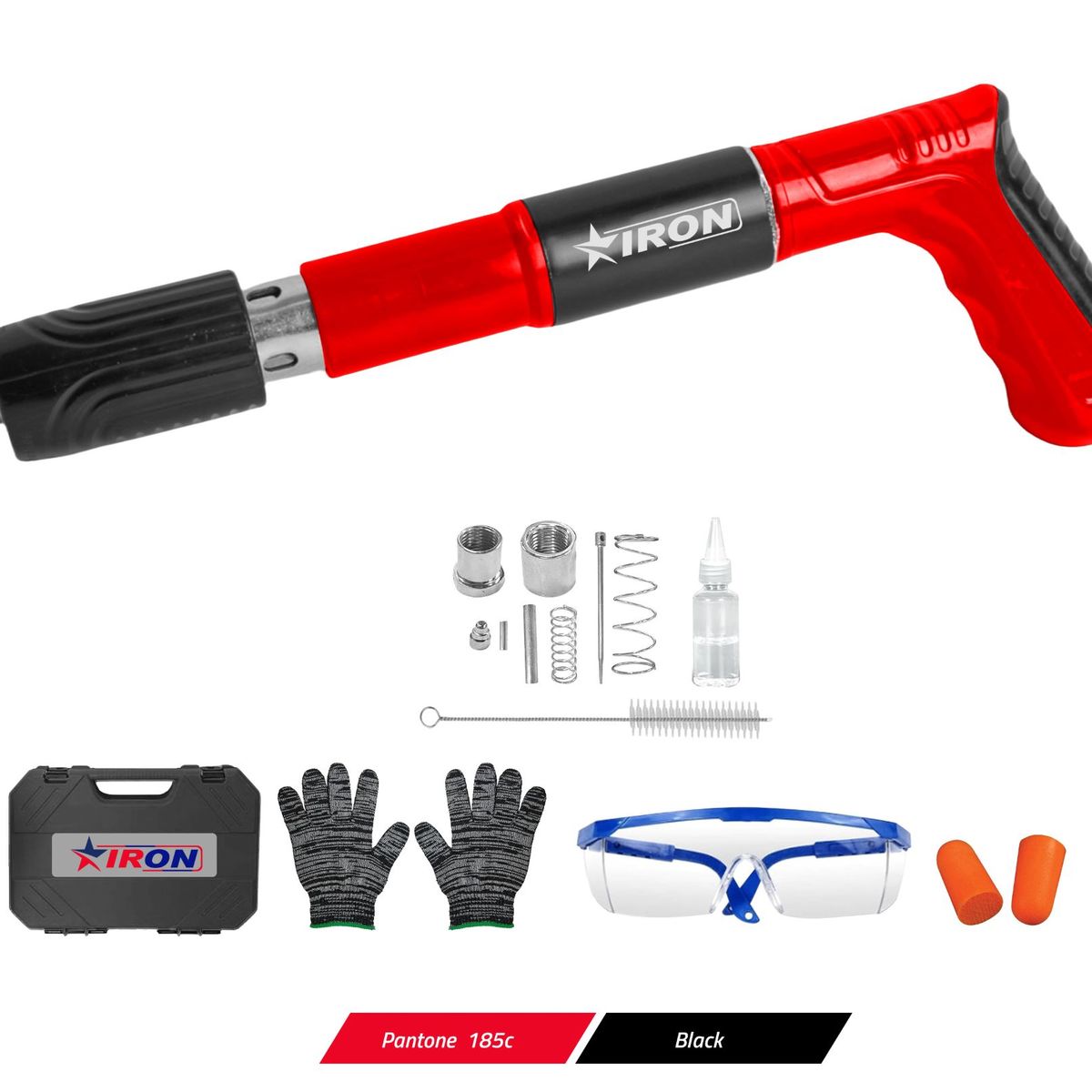 GENERICO - Mini Pistola de Clavos mini clavadora para hormigón - SUPERIOR - IRON