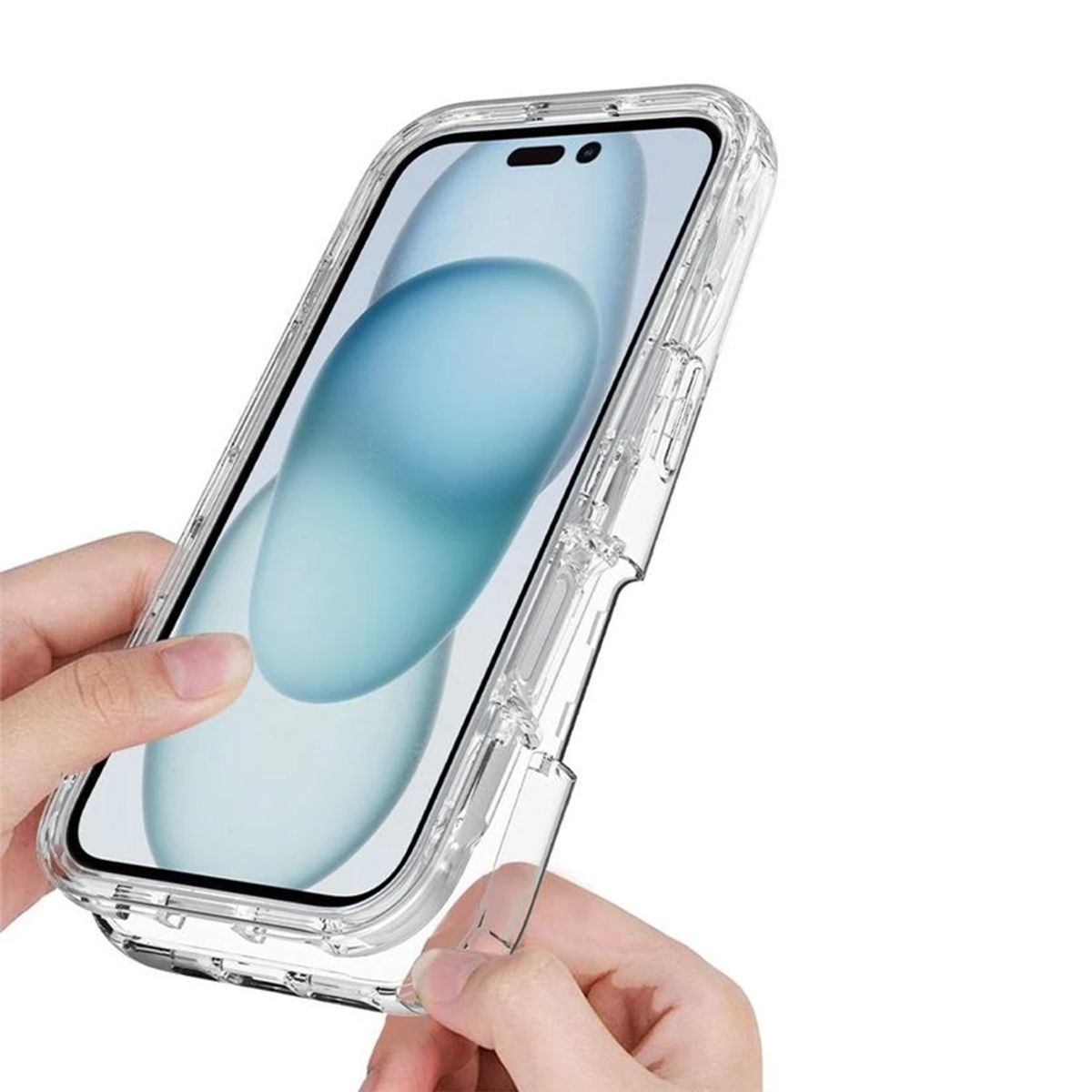 GENERICO - Case para Iphone 15 Pro  AntiShock - 360