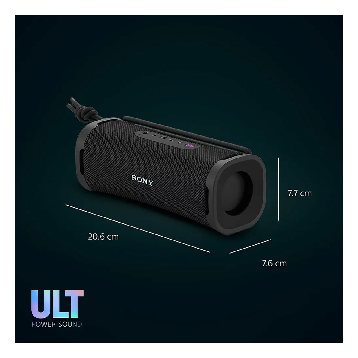SONY - Sony Parlante Bluetooth SRS-ULT10 Portátil  FIELD 1 -  Negro