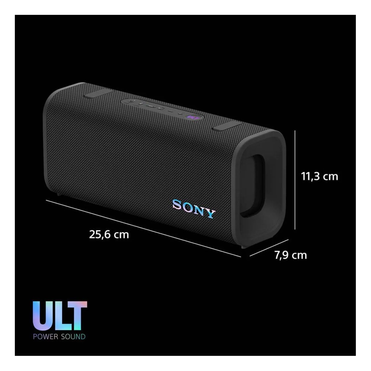 SONY - Sony Parlante Bluetooth SRS-ULT30 Portátil  FIELD 3  -  Negro