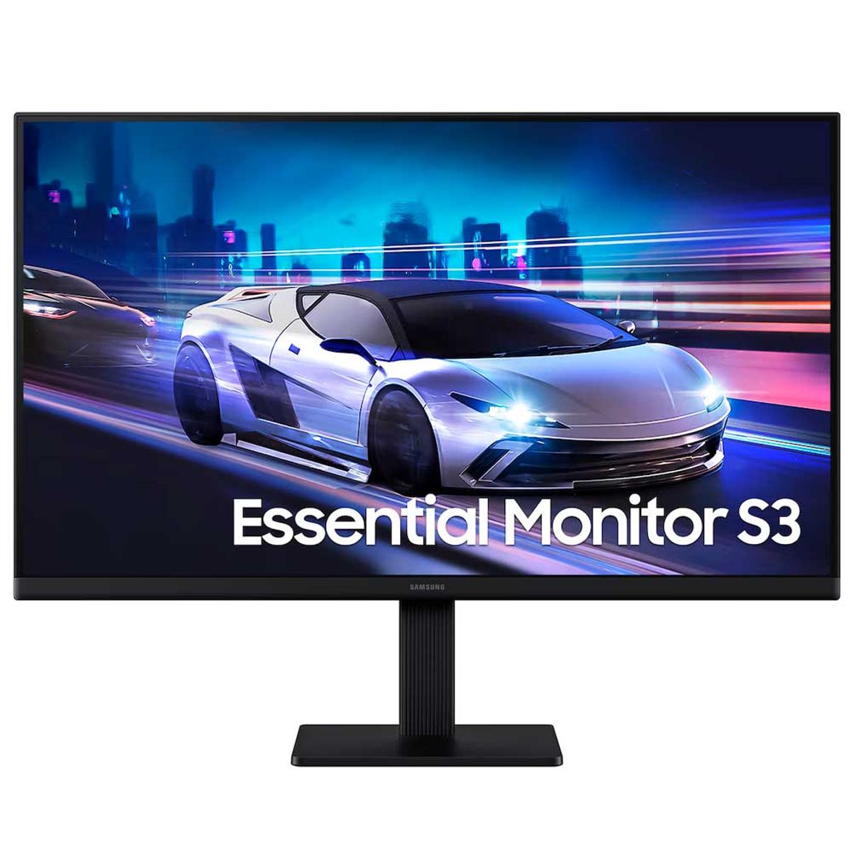 SAMSUNG - Monitor SAMSUNG LS24F320GANXZA ESSENTIAL S3 24 Full HD IPS 120HZ 1ms