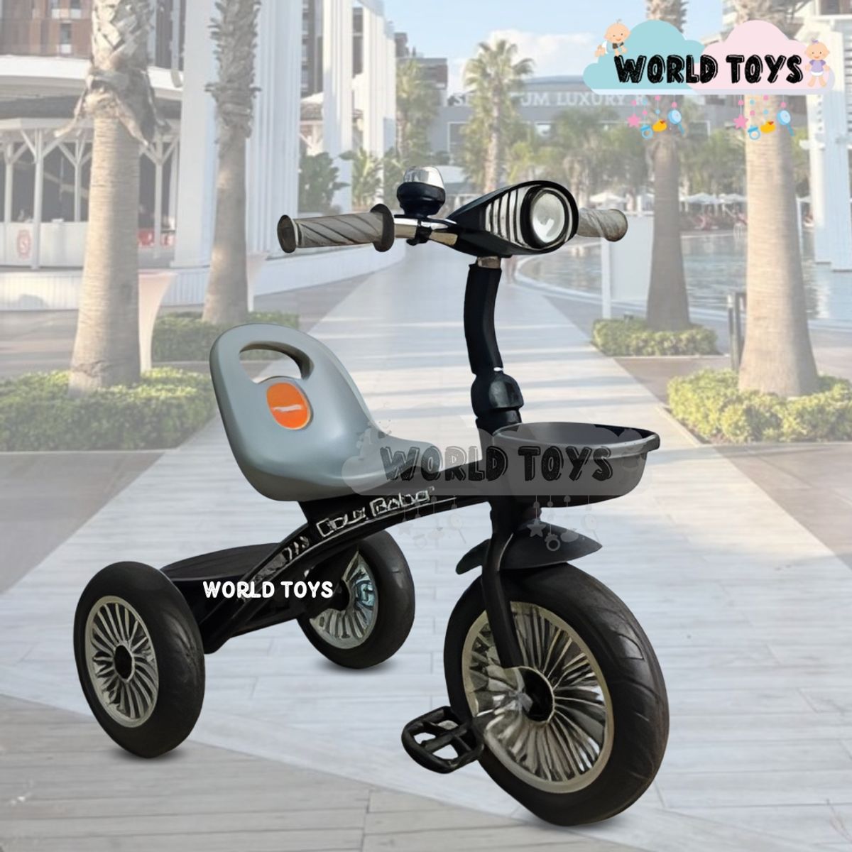 BABY - Triciclo Chavito Musical «TRIKE» Edición Especial Gray