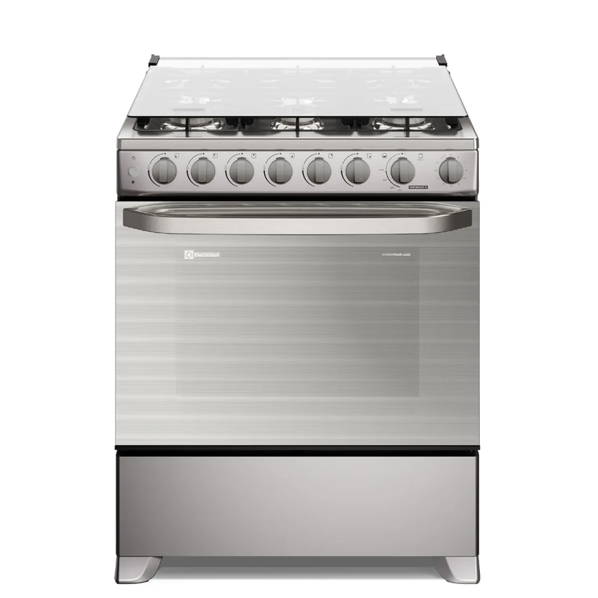 ELECTROLUX - Cocina Electrolux 6 hornillas 76 cm Inox FE6TMR