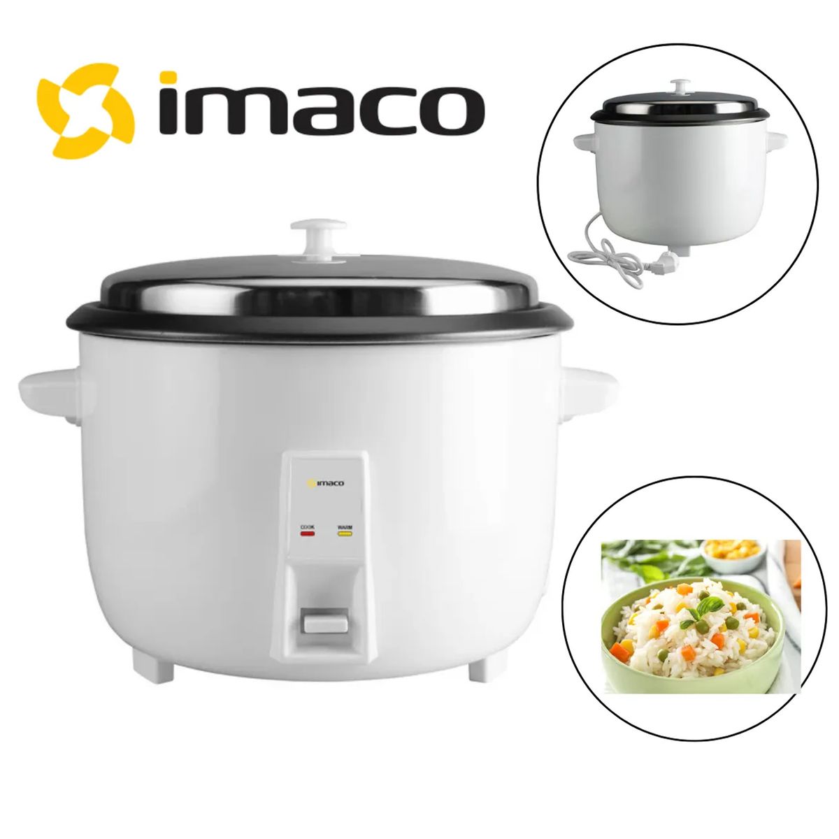 IMACO - Olla Arrocera Imaco RC56 5.6 Litros