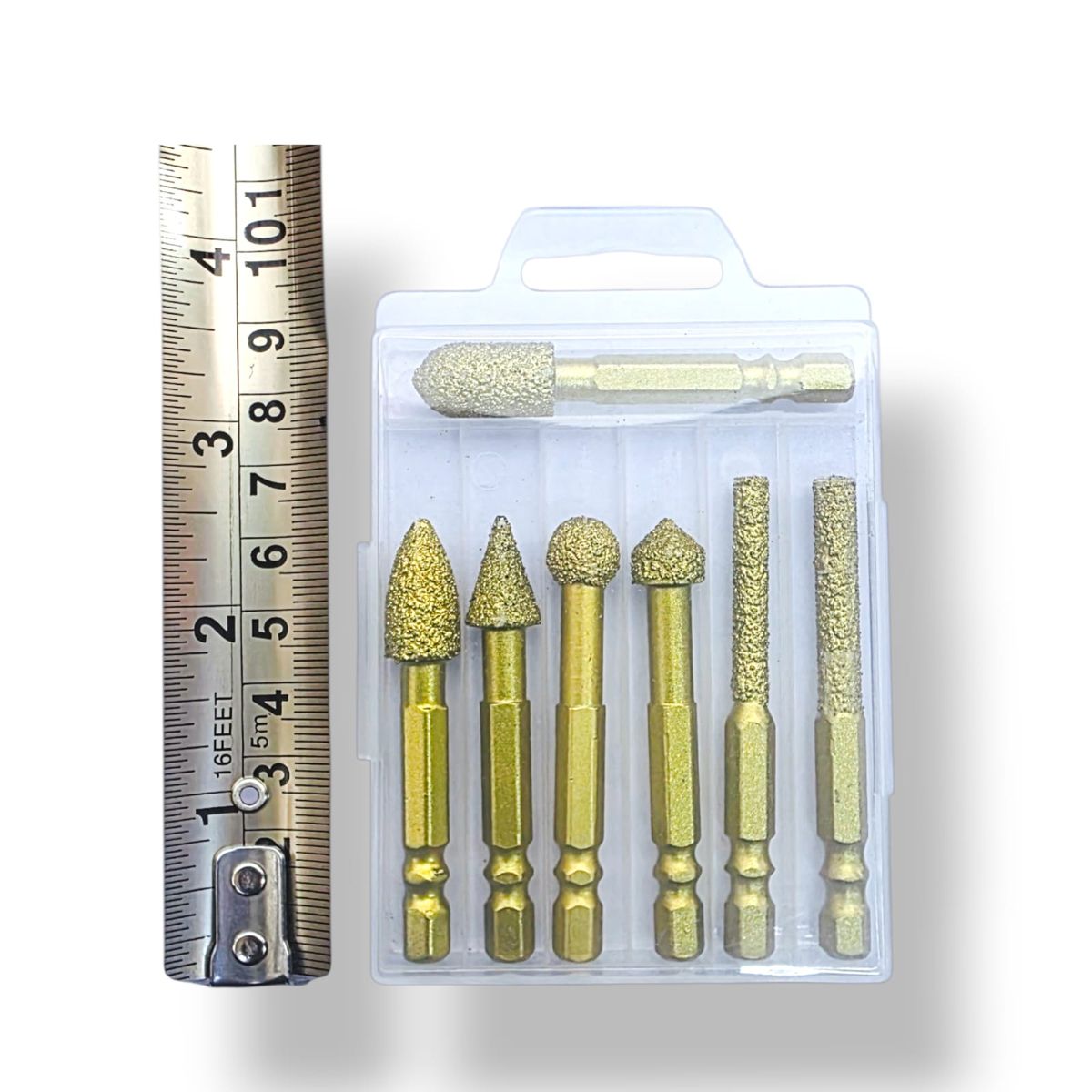 GENERICO - KIT DE PUNTAS FRESADORAS 7 PCS
