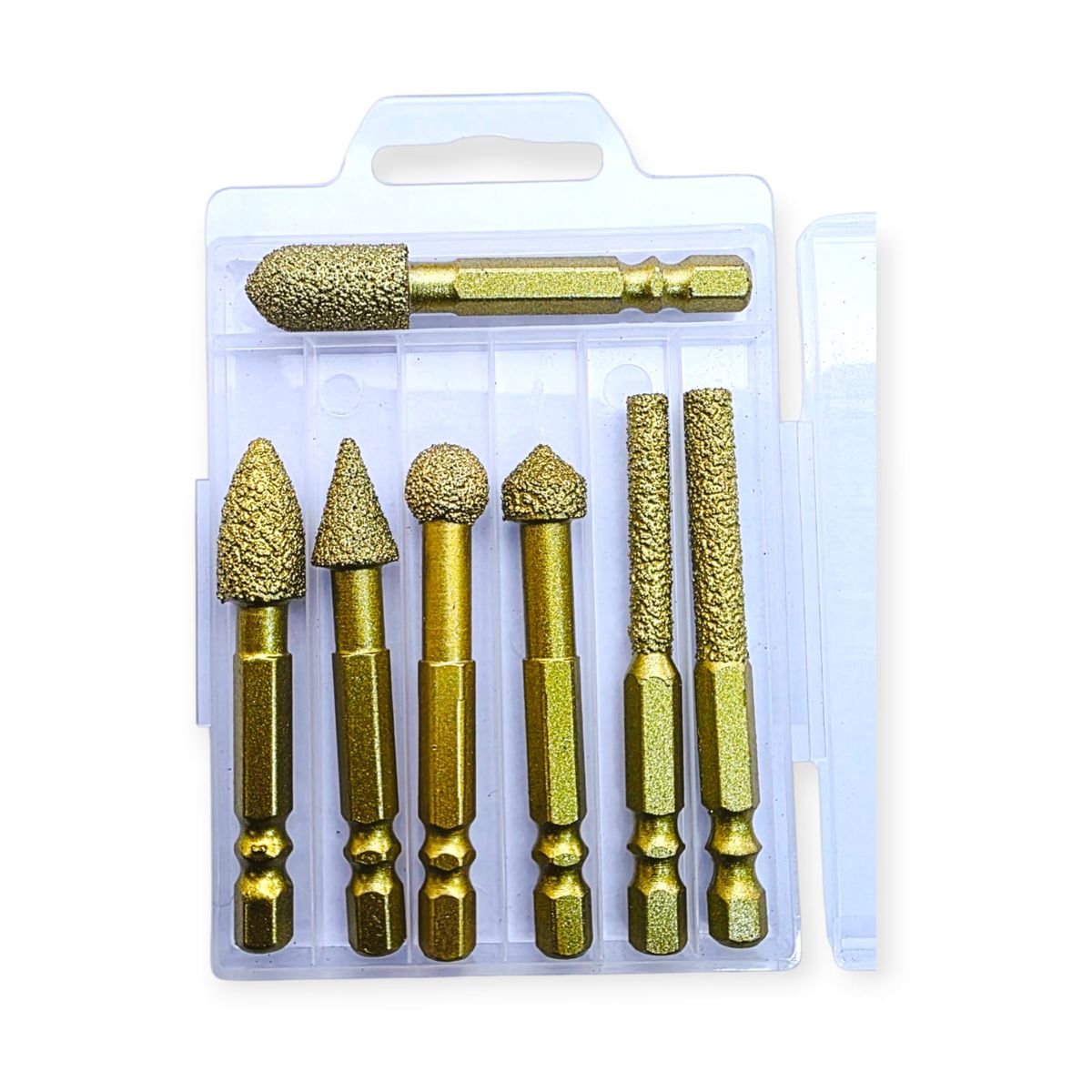 GENERICO - KIT DE PUNTAS FRESADORAS 7 PCS