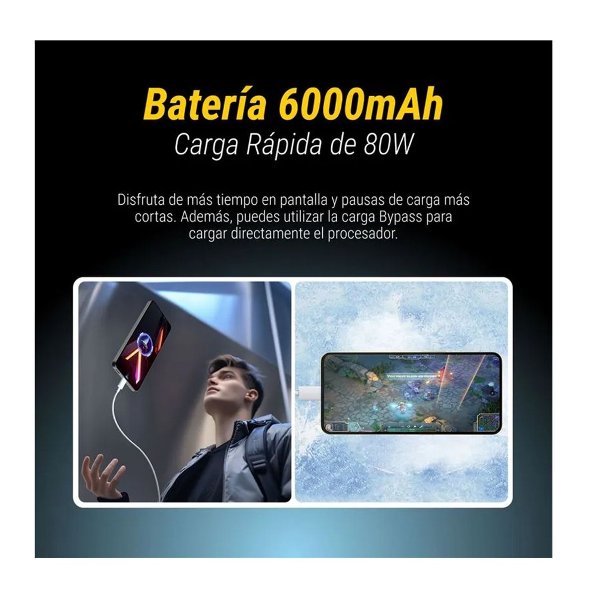 ZTE - SMARTPHONE ZTE CELULAR NUBIA NEO 3GT 5G 24GB 12GB+12GB EXT + 256GB 80W FAST CHARGE + GAMEPAD