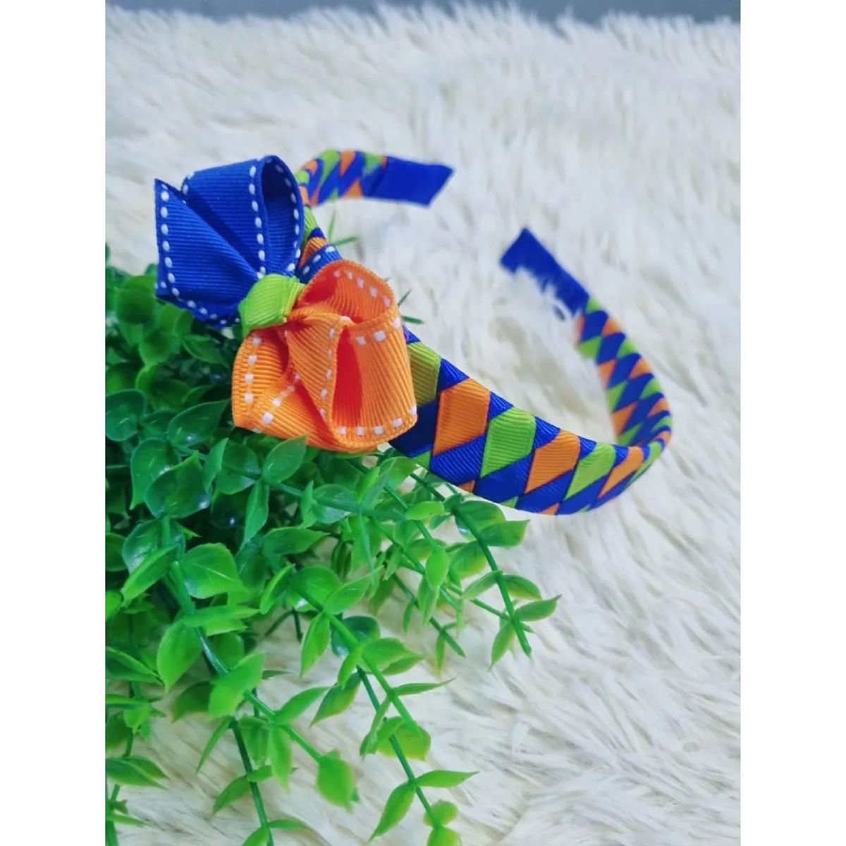 GENERICO - Vincha Escolar Modelo Innova con Lazo Desmontable  Accesorio de Cabello para Niña