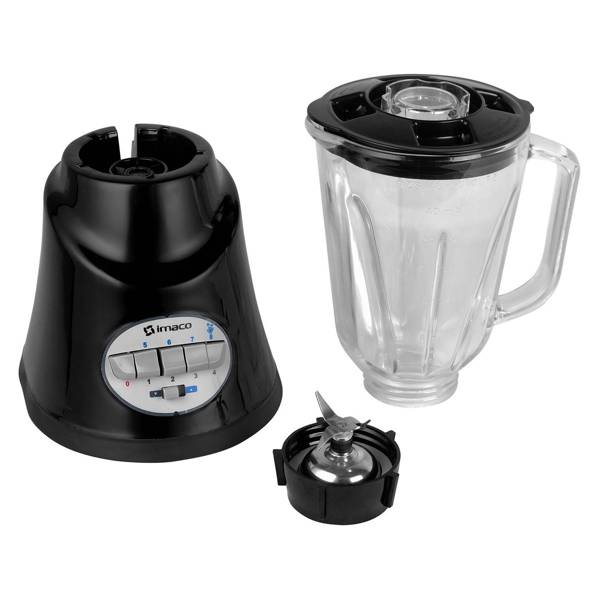 Imaco - Licuadora Imaco 8 velocidades 500W BL8155N
