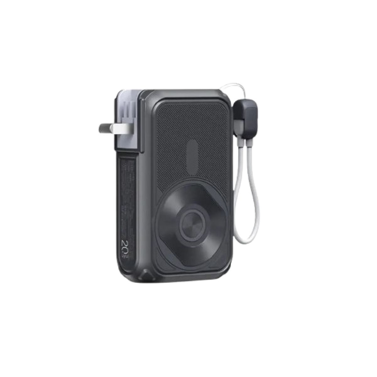 GENERICO - REMAX CP-2  Power Bank con Carga Inalámbrica Magnética de 15W y Cable Incorporado