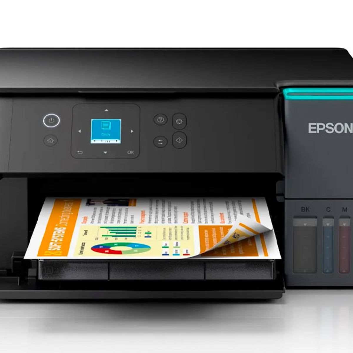 EPSON - IMPRESORA MULTIFUNCIONAL DE TINTA EPSON ECOTANK L4360, IMPRIME/ESCANEA/COPIA, WI-FI/USB 2.0