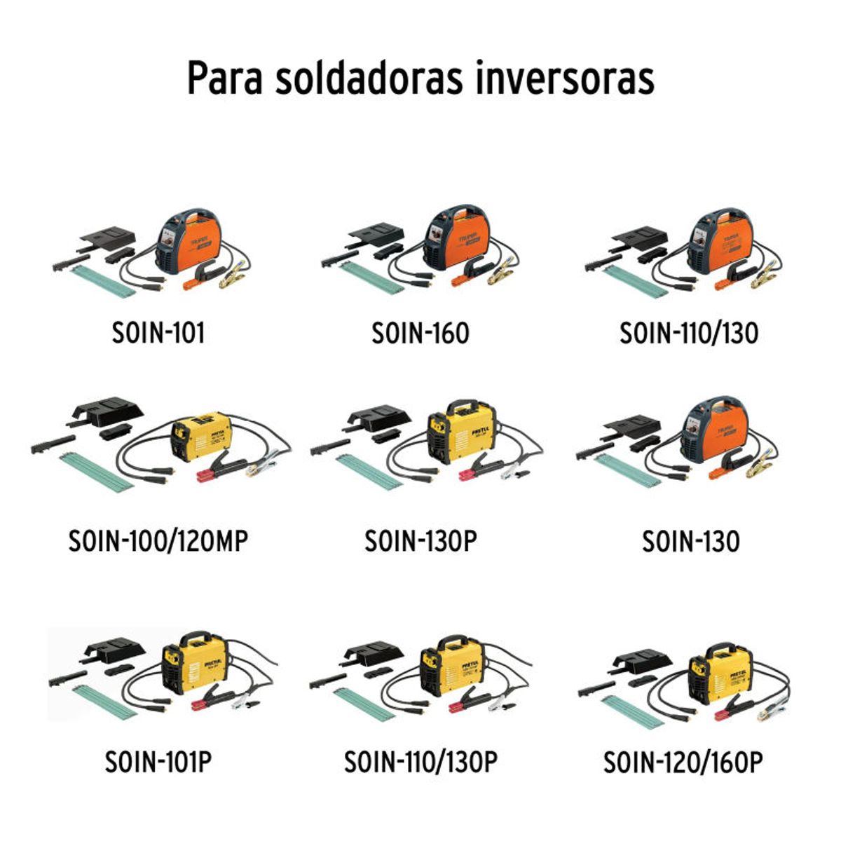 TRUPER - Cables portaelectrodo y pinza de tierra 200A 38 Truper - 12107