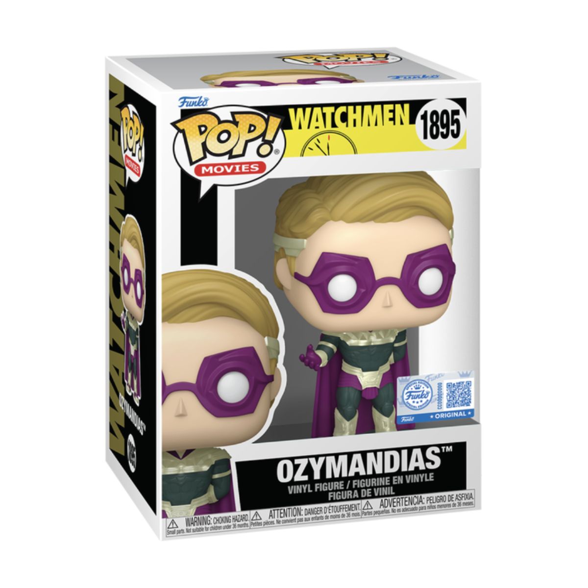 FUNKO - Ozymandias Funko Pop 1895 Watchmen Exclusivo